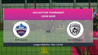 Deccan Chargers vs Delhi Capitals  JSCA Auction Tournament Season  1 [upl. by Ayikahs]