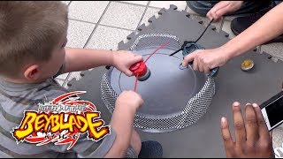 Los Angeles Beyblade Tournament  Night of the Spinning Dead II  Weller Court ベイブレード大会 [upl. by Simah440]