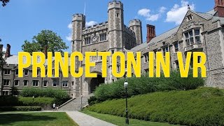 Princeton University Campus  Virtual Tour 360 VR Video [upl. by Yecaj]