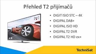 DVB T2 set top boxy TechniSat Podrobný přehled [upl. by Salas879]