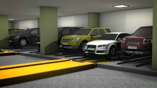 FATA Automated Parking Systems 1 Car Park 5 Systems [upl. by Fabian]