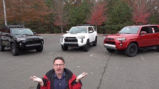 2020 4Runner Battle Venture vs TRD Pro vs TRD Off Road Premium  Who Wins [upl. by Miun405]