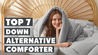 Top 7 Best Down Alternative Comforters for Cozy Nights [upl. by Francyne401]