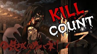 Kabaneri of the Iron Fortress 2016 ANIME KILL COUNT [upl. by Aleiram599]