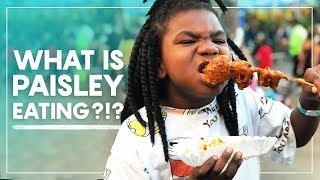 What is Paisley Eating  Texas State Fair [upl. by Guillema]