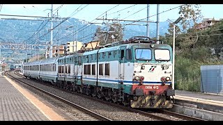 HD  Treni INCROCIO E464618  TRENO REGIONALE amp E656443  E656028  INTERCITY 723 a Patti [upl. by Ninehc]