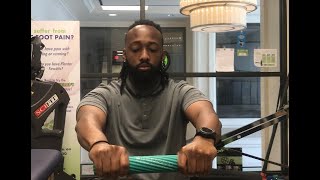 TheraBand Flex Bar  Improve Shoulder Strength [upl. by Teddi]