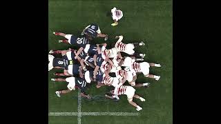 France VERY Angry During this Scrum vs JAP [upl. by Nylirrehs]