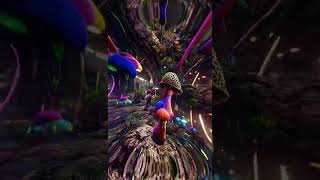 Psychedelics Visuals videos on Acid Shroom LSD watch while High Trippy diffusion 56 Mushroom Visual [upl. by Edelman201]