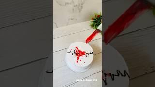 Break up cake cakeshorts blankspacecake cakeideas viralcakes viralshort viralvideo breakup [upl. by Schilt699]