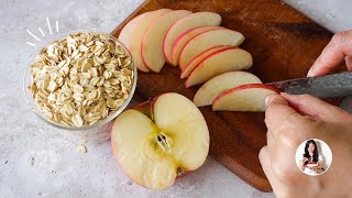 Si tienes 1 taza de Avena y Manzana prepárala Así Postre o Desayuno Delicioso y Fácil  Auxy [upl. by Nerrak523]