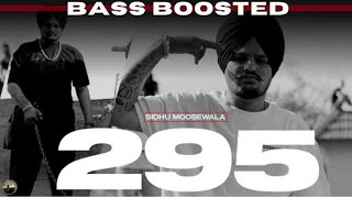 295 BASS BOOSTED  Sidhu Moose wala The Kidd 60 OFF [upl. by Bunow964]