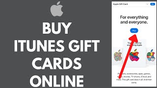 How to Buy iTunes Gift Cards Online 2021  iTunes Gift Cards [upl. by Delacourt]