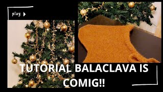 TUTORIAL CAPPUCCIO passo passo How to knit a HOOD BALACLAVATUTORIAL STEP BY STEP [upl. by Neeleuqcaj]