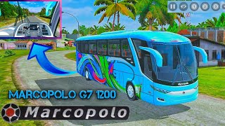 BUSSID MOD  NEW MOD MARCOPOLO G7 1200 V333 BUS SIMULATOR INDONESIA [upl. by Bremen]