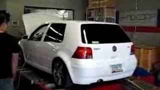 VW Golf TDI Dyno Run [upl. by Oemac]