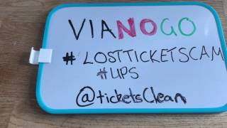 Ups appear to pretend to lose tickets for viagogo [upl. by Renraw426]