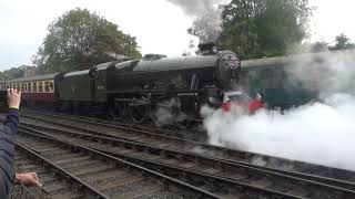 45596 Bahamas SVR autumn steam gala 21092024 [upl. by Gilberta400]