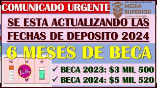 🤑🥳BECARIOS Y PADRES DE FAMILIA Se está ACTUALIZANDO LAS FECHAS DE PAGO 2024 Becas Benito Juárez🤑🥳 [upl. by Aynotal146]