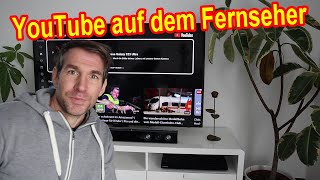 YouTube auf dem Fernseher nutzen Youtube über Smart TV abspielen [upl. by Rengia129]