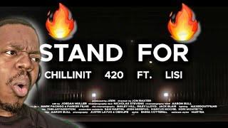 THIS BEAT IS CRAZY ChillinIT  Stand For ft Lisi Official Music Video REACTION [upl. by Shannah]