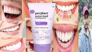 Perfora Unwind Toothpaste  Honest Review [upl. by Ainig879]