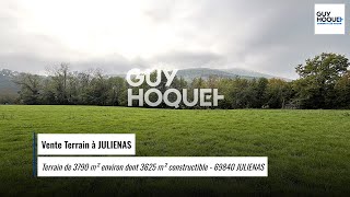 Vente Terrain à JULIENAS  179000 € [upl. by Croteau]