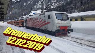 Brennerbahn am 12022019 by  EarvEnterprises 2019  Ferrovia del Brennero  Railroad [upl. by Ardnosak19]