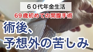 年金生活3年目、開腹手術後の予想外の苦しみ [upl. by Alios483]