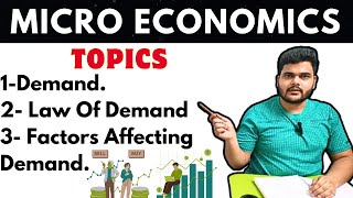 Demand  Law of Demand  Factors Affecting Demand microeconomics demand upsc ias economy [upl. by Ettelrahc501]