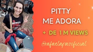 Pitty  Me adora  Rock Drums  Londrina PR Brazil [upl. by Aninaig369]