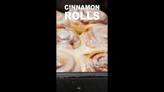 How to Make Homemade Cinnamon Rolls Shorts  Easy Cinnamon Roll Recipe [upl. by Jimmie]