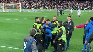 Tangana Valencia  Getafe Copa del Rey En directo a pie de campo [upl. by Oknuj583]