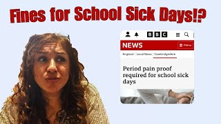 School says “Sick” Days are UNAUTHORISED 😳 [upl. by Sairahcaz]