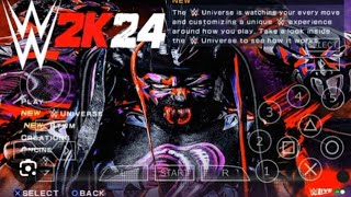 WWE 2K24 PPSSPP DOWNLOAD wwe2k24 trailer for video games 🎮 🕹 👌 [upl. by Ruffin692]