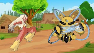 Blaziken Vs Electivire Pokemon battle 😎 [upl. by Dloniger]