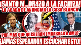 SANTO MDRAZO A LA FACHIZA LO ACABA DE ANUNCIAR LA CASA BLANCA [upl. by Attesoj606]