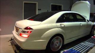 Mercedes Benz S550 ECU Dyno Tune Results CA91 [upl. by Ker]