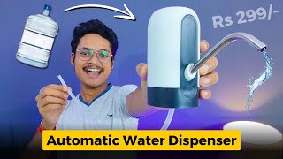 Automatic Water Dispenser review amp Unboxing  Water Dispenser Pump [upl. by Ecinej]