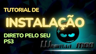 COMO INSTALAR WEBMAN ATUALIZADO DIRETO PELO PS3 [upl. by Herriott]