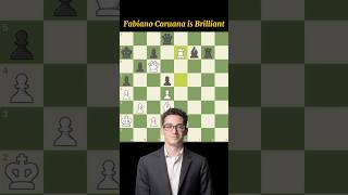 Fabiano Caruana is 💫brilliant💫 🤫🤖chessbrillianteditfabianocaruana [upl. by Presber]