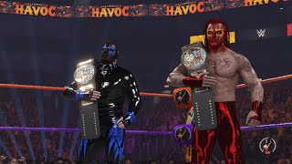 CCW Halloween Havoc 4th Match CCW World Tag Team Titles Deleters of Worlds M C Vs Judgment Day [upl. by Avirt]