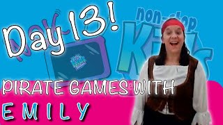 NonStop Kids Advent Calendar 13  Pirate Games With Emily [upl. by Markiv]