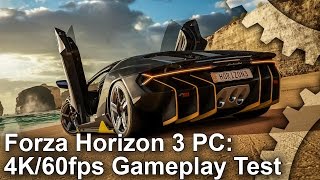 Lets Play Forza Horizon 3 PC 4K 60fps Gameplay [upl. by Colby]