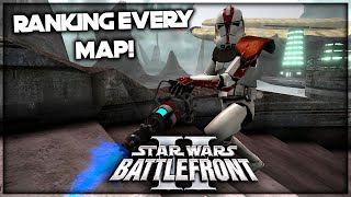 Ranking Every Map in Star Wars Battlefront 2 2005 [upl. by Asikal]