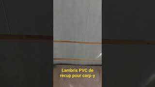 aménagement lambris PVC au plafond pour carpy [upl. by Aneehsram]