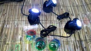 LED pond light combo kit  Part PL1LED3  by Columbia Water Gardens [upl. by Ramiah363]