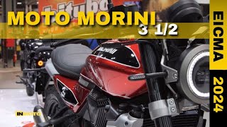 Moto Morini 3 e 12 il ritorno di un mito EICMA 2024 [upl. by Ytrebil]