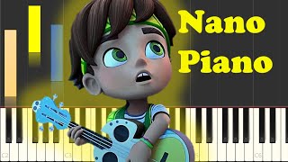 Santiago of the Seas Light the Lighthouse Piano Tutorial EASY [upl. by Tarton]