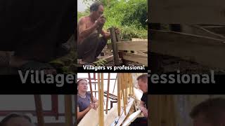 boatbuildingart village boat builder vs professional facilities [upl. by Reiko]